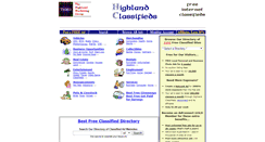 Desktop Screenshot of highlandclassifieds.com